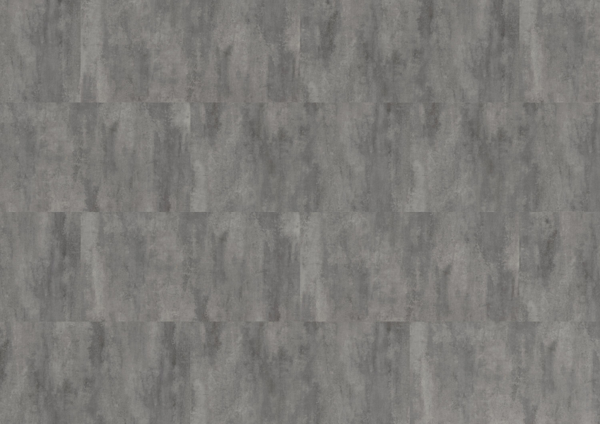 MUSTER Klebe-Vinyl Cement Dark grey Fliese 2,5/0,5mm