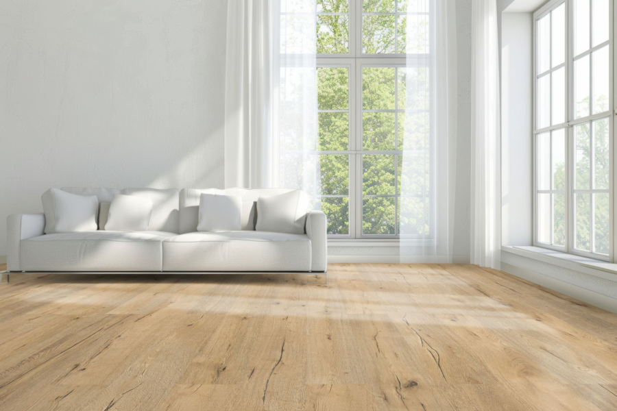 GREEN VINYL Landhausdiele 4V Risseiche Natur 4 mm