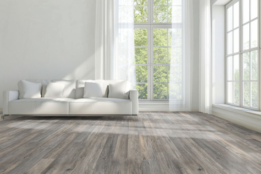 Komplett-Set FLOOR24 Laminat 2-Stab 731-0 Kiefer grau 7 mm