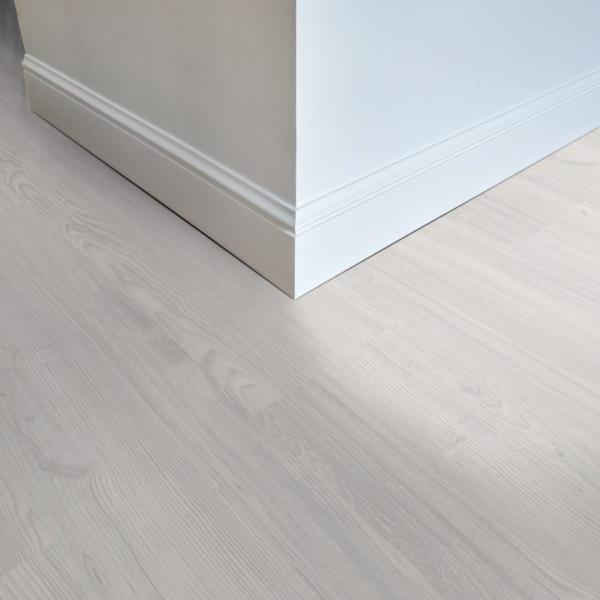Komplett-Set FLOOR24 Laminat Landhausdiele 4V 832-4 Kiefer weiss 8 mm
