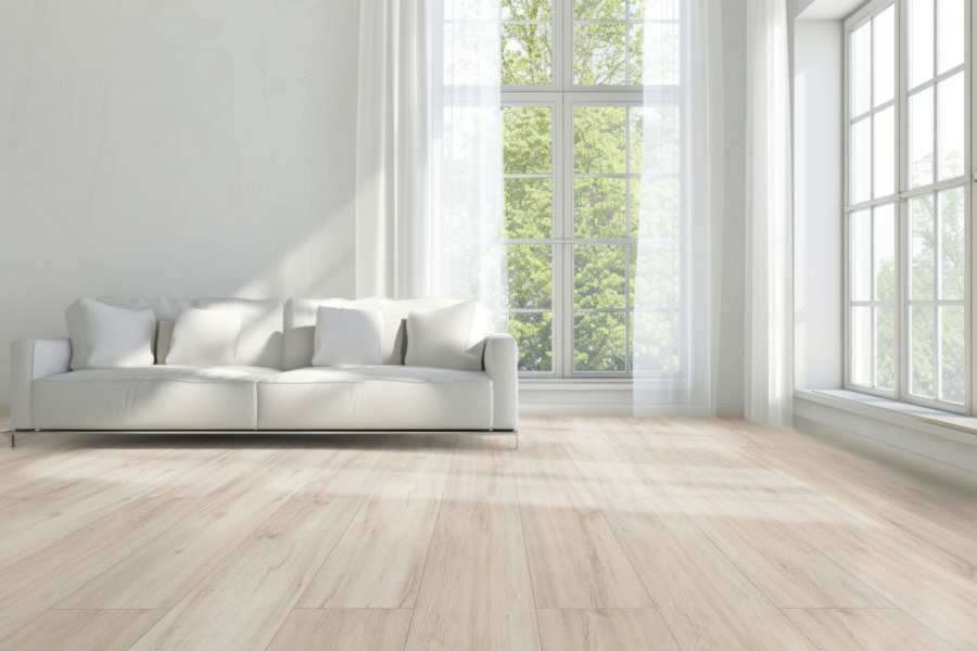 FLOOR24 Laminat Landhausdiele 4V 832-4 Eiche creme 8 mm