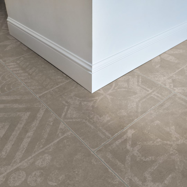 Komplett-Set UNIVERSE Designboden Fliese Ontario PVC-frei 4,5 mm