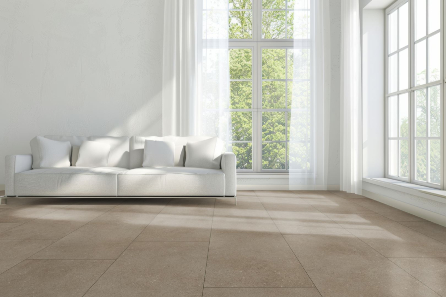 Komplett-Set UNIVERSE Designboden Fliese Yellowstone PVC-frei 4,5 mm