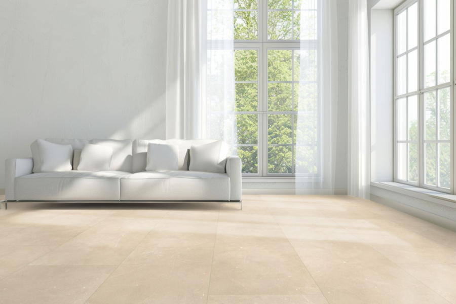 Komplett-Set UNIVERSE Designboden Fliese Arica PVC-frei 4,5 mm