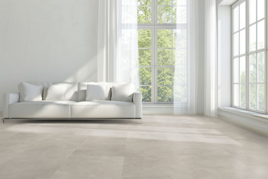Komplett-Set UNIVERSE Designboden Fliese Aspin PVC-frei 4,5 mm