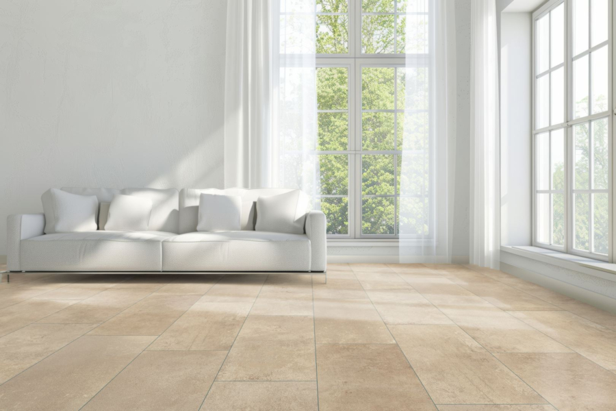 VisioGrande Fliese Zementestrich Sand wasserresistent 8 mm