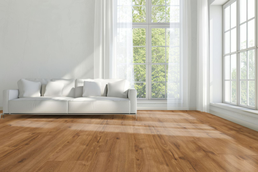 Komplett-Set Klick Vinylboden Landhausdiele Eiche Natur Hell 4,0/0,3