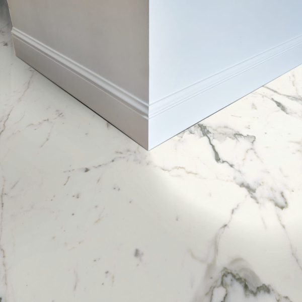 Ceramin Tiles XXL BS Carrara Vained White PVC-frei 3,2 mm