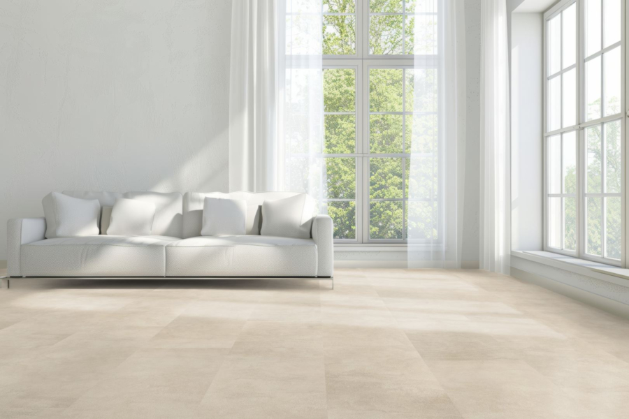 Ceramin Tiles 3/6 Pastrengo Marmor Beige PVC-frei 3 mm