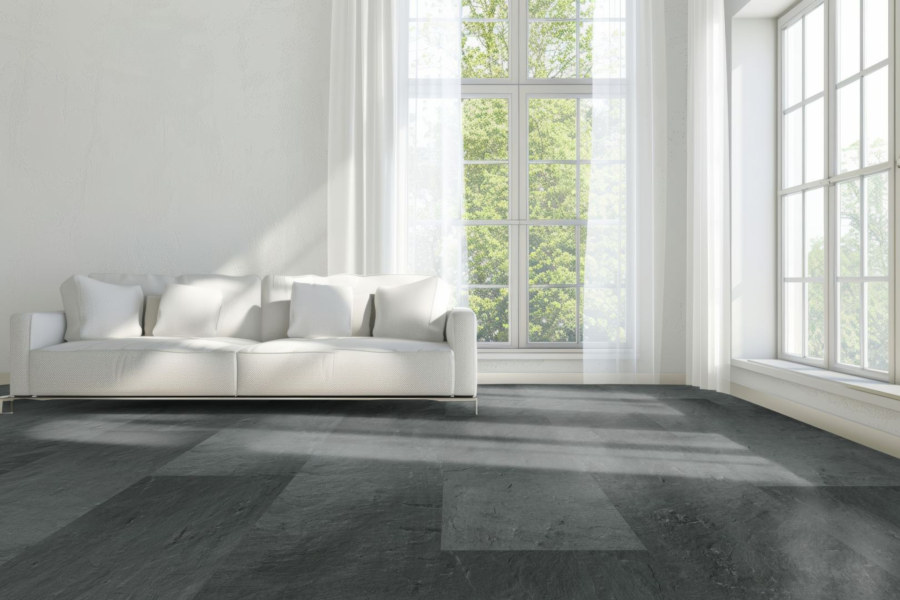 Ceramin Tiles 4/12 Negrar Off Black PVC-frei 3 mm