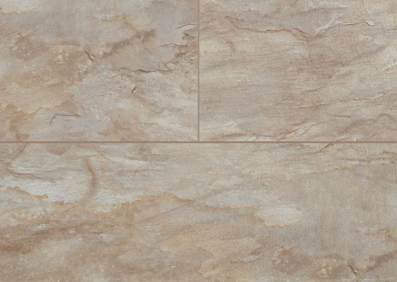 MUSTER VisioGrande Fliese Buntschiefer wasserresistent 8 mm