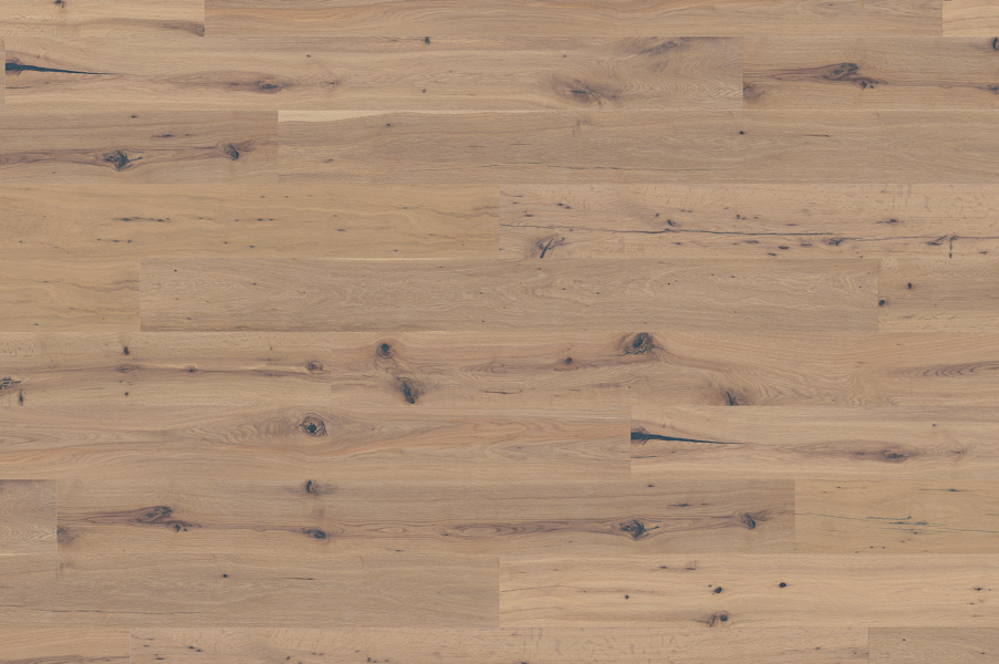 Komplett-Set Parkett Eiche Nature Atoll XL Landhausdiele
