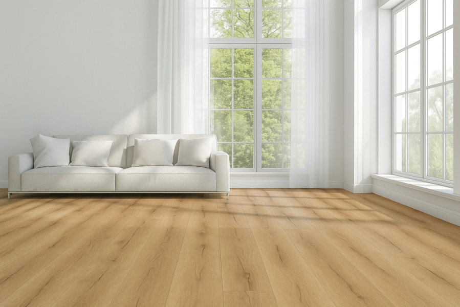 Komplett-Set Rigid-SPC Klick-Vinylboden Landhausdiele Eiche Aarhus 4,0/0,3 + 0,8mm TS 