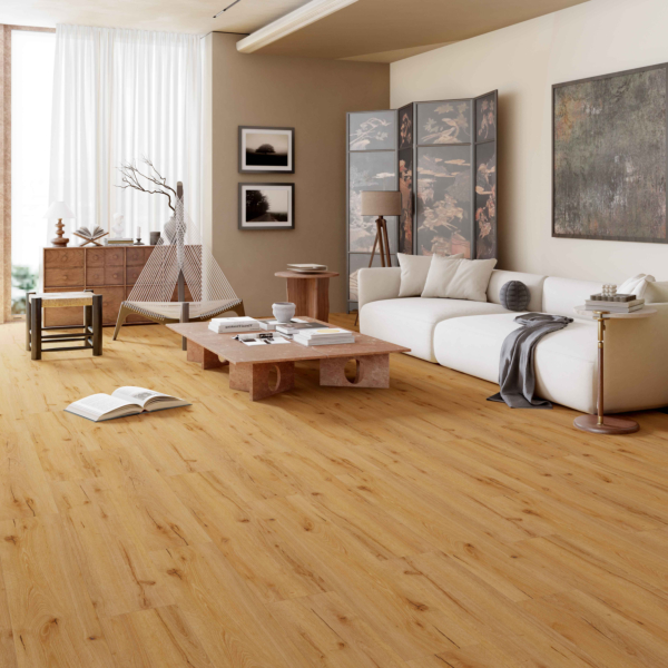 Klick-Vinyl Landhausdiele Eiche Champagne Click 5mm/0,55