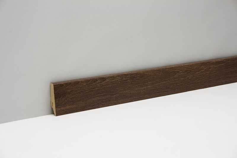 CLIP Leiste Eiche marone foliert 2400x58x19