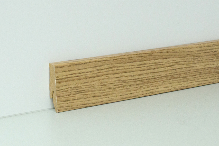 CLIP Leiste Eiche goldbraun foliert 2400x58x19