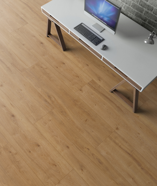 Komplett-Set FLOOR24 Laminat Landhausdiele Verona 7 mm WR