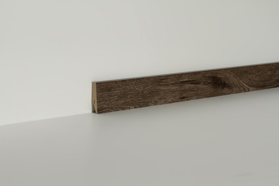CLIP Leiste Roasted Oak foliert 2400x58x19