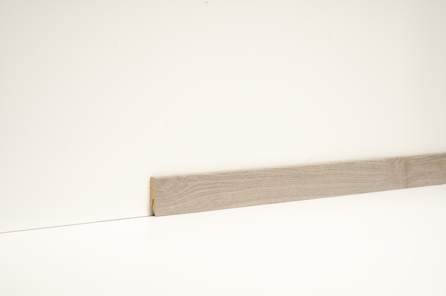 CLIP Leiste Napoli grey foliert 2400x58x19