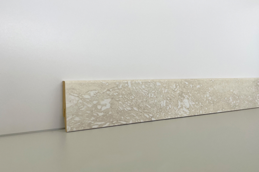 CLIP Leiste Travertin foliert 2400x58x19