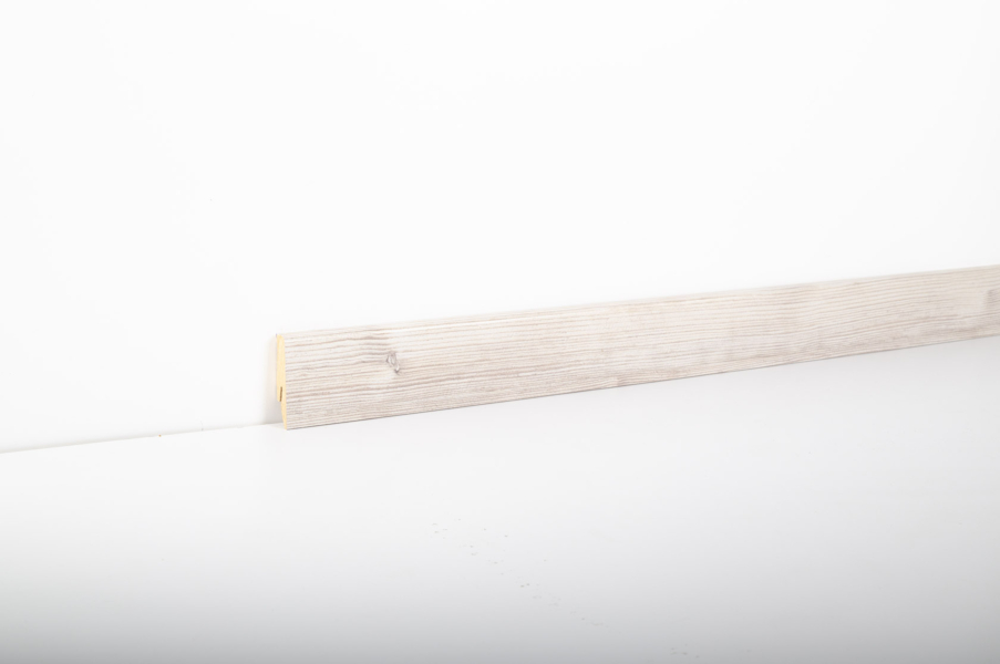 CLIP Leiste Kiefer weiss foliert 2400x58x19