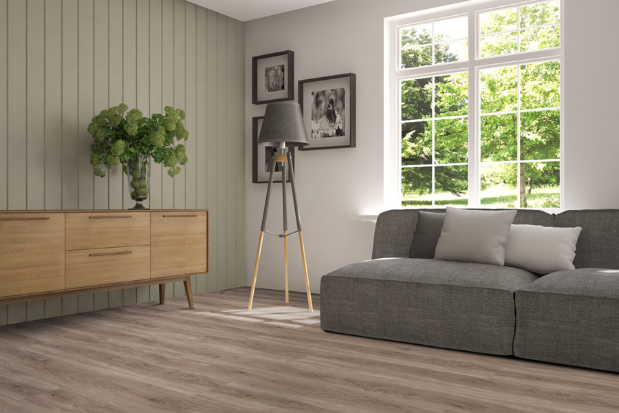 MUSTER Klick Vinylboden Landhausdiele Eiche Lucca 3,5/0,2mm + 1mm TS