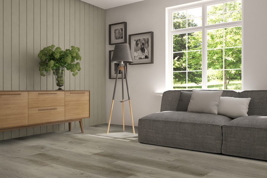 MUSTER Klick Vinylboden Landhausdiele Eiche Trend 3,5/0,2mm + 1mm TS