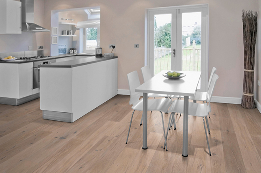 Komplett-Set Parkett Eiche Vintage Utah XL Landhausdiele