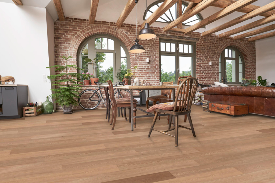 Komplett-Set Parkett Eiche Select Lionheart XL Landhausdiele