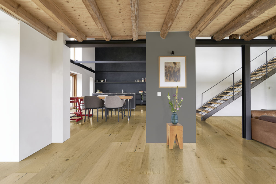 Komplett-Set Parkett Eiche Character NEW Nobel XXL Landhausdiele