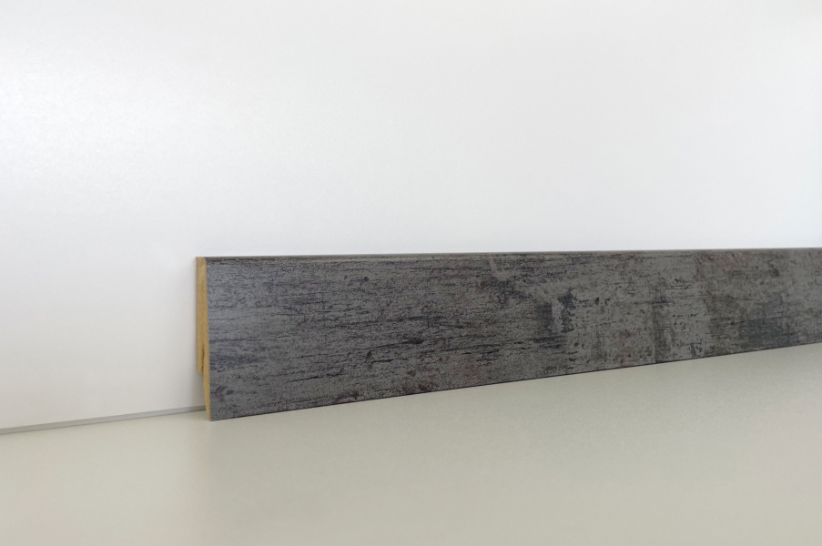 CLIP Leiste Vintage Tile Grau foliert 2400x58x19