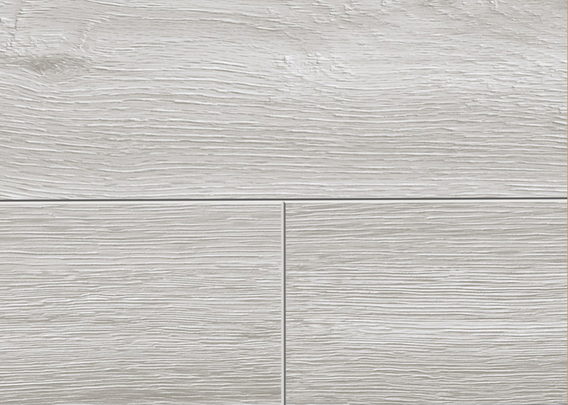 MUSTER FLOOR24 Laminat Landhausdiele 4V 731-4 Eiche gebürstet grau 7 mm