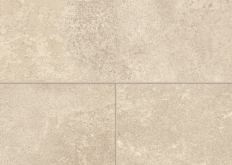 MUSTER VisioGrande Fliese Zementestrich Beige wasserresistent 8 mm