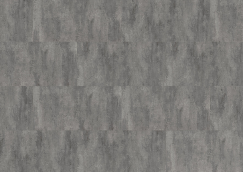 Komplett-Set Klick-Vinyl Cement Dark grey Fliese 5,5/0,5mm