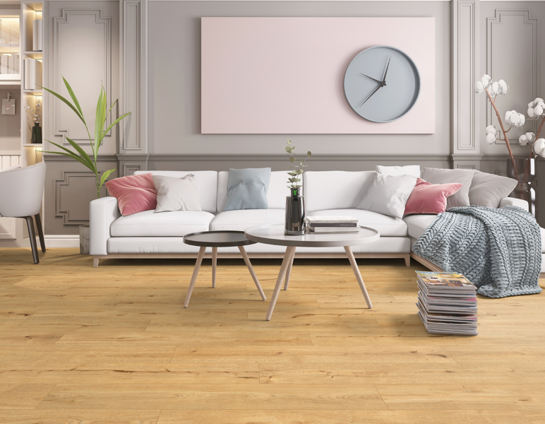 Komplett-Set Klebe-Vinyl Essential Dryback Autumn Oak Beige 2,5 mm ökologisch