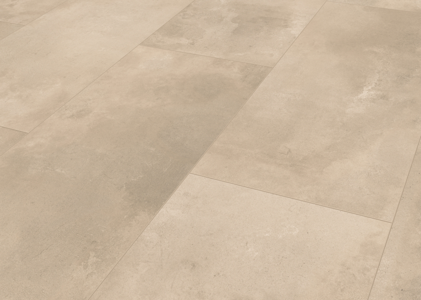 Komplett-Set Klebe-Vinyl Rock 40/80 Dryback Screed Beige 2,5 mm ökologisch