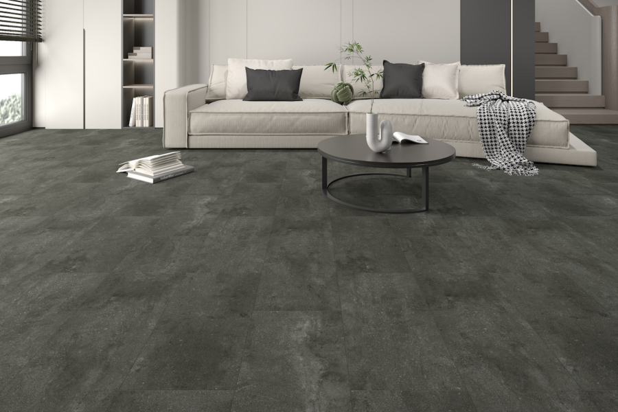 Komplett-Set Klick Vinylboden Fliese Bergamo 4,0/0,3 + 0,8mm TS 