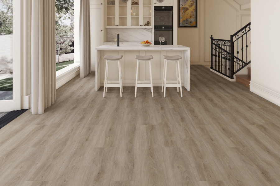 Komplett-Set Klick Vinylboden Landhausdiele Winter Oak 4,0/0,3