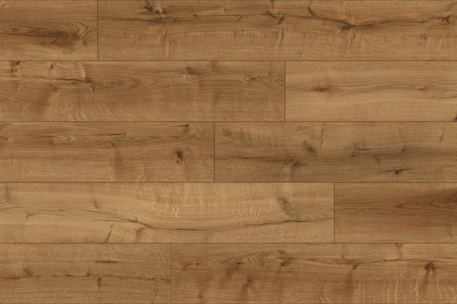 Komplett-Set Klick Vinylboden Landhausdiele Autumn Oak 4,0/0,3