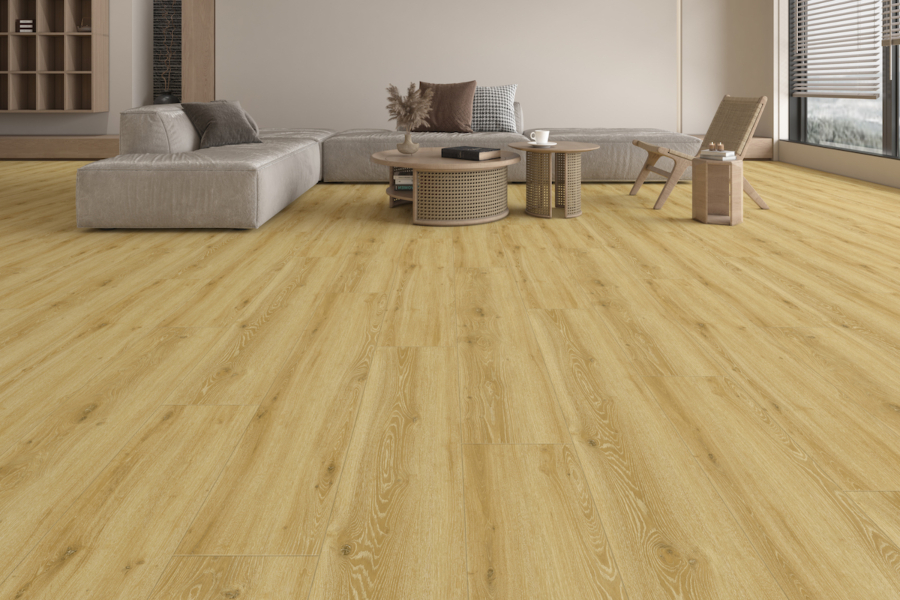 Komplett-Set Klick Vinylboden Landhausdiele Eiche Natur Warm 4,0/0,3