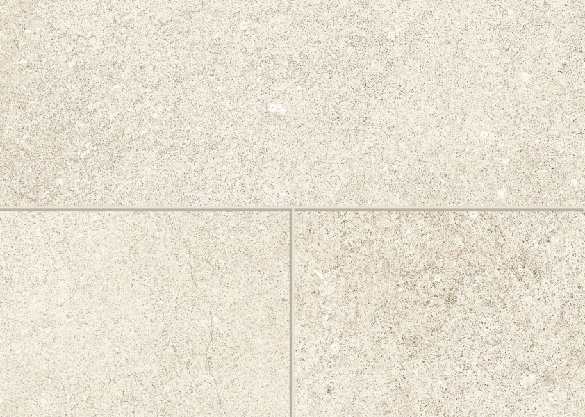 MUSTER Ceramin Tiles 4/8 Donna Oryx White PVC-frei 3 mm