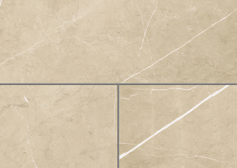 MUSTER Ceramin Tiles 4/12 Massa Sandy Beige PVC-frei 3 mm