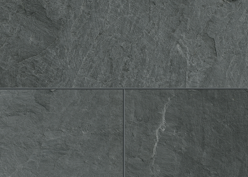 MUSTER Ceramin Tiles 4/12 Negrar Off Black PVC-frei 3 mm