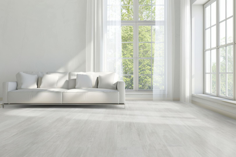 GREEN VINYL Landhausdiele 4V Pinie Weiss 4 mm