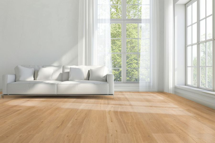 GREEN VINYL Landhausdiele 4V Traubeneiche Gehobelt 4 mm