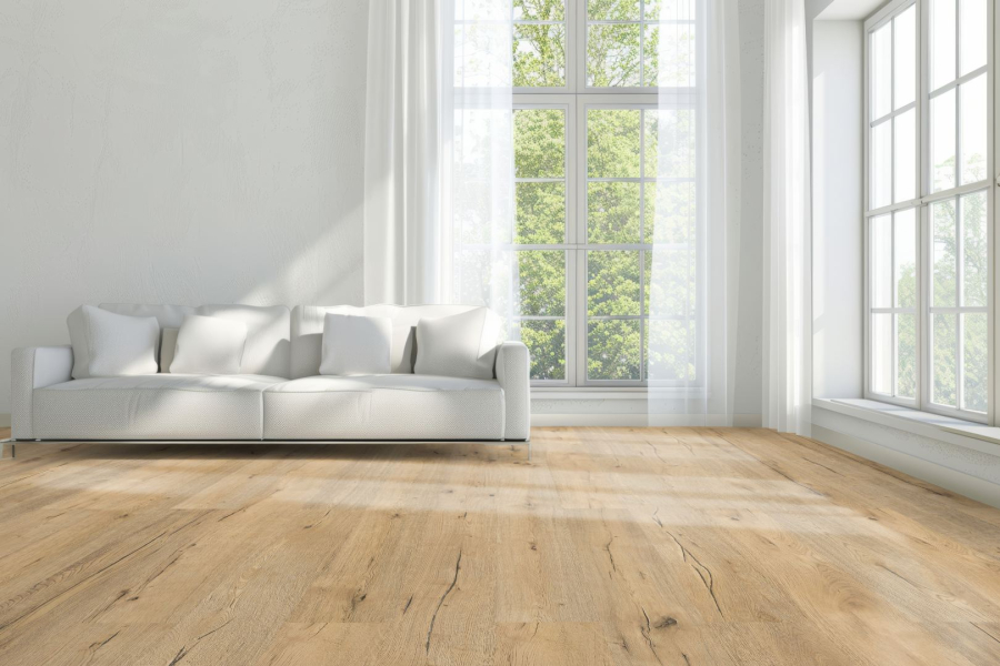 GREEN VINYL Landhausdiele 4V Risseiche Natur 4 mm