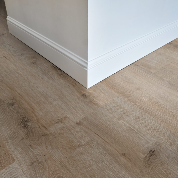 Komplett-Set AQUA PROTECT Laminat Eiche beige wasserresistent 8 mm