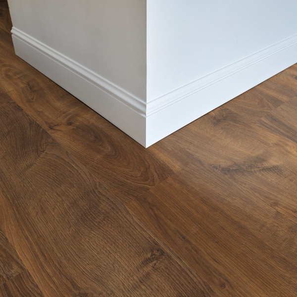 Komplett-Set FLOOR24 Laminat Landhausdiele 731-0 Eiche braun 7 mm