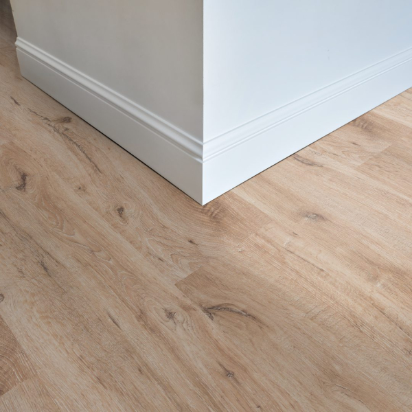 FLOOR24 Laminat Landhausdiele 4V 731-4 Eiche natur beige 7 mm
