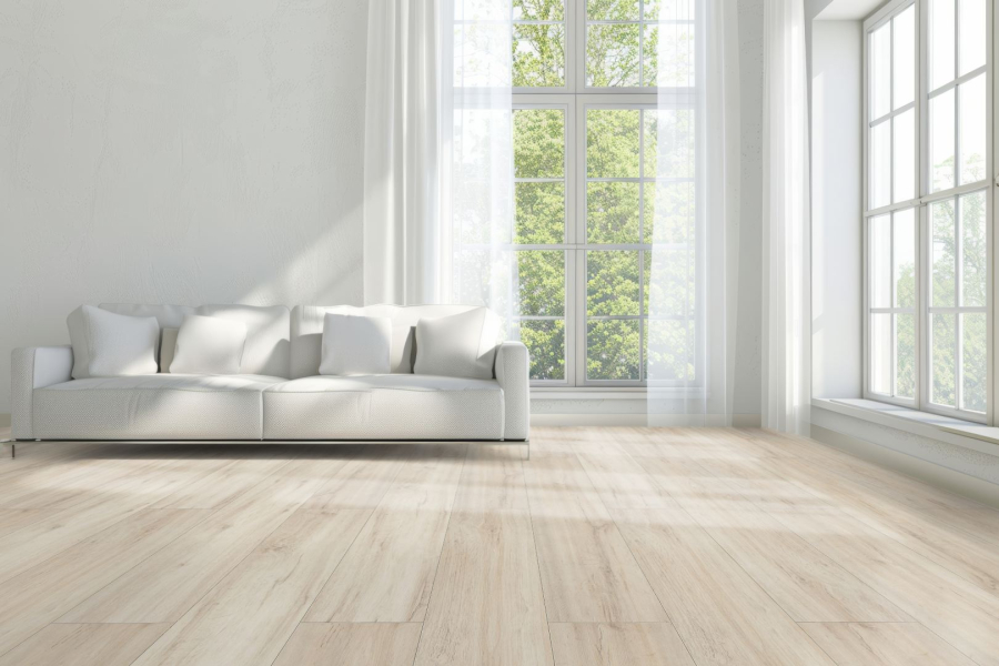 FLOOR24 Laminat Landhausdiele 4V 832-4 Eiche creme 8 mm